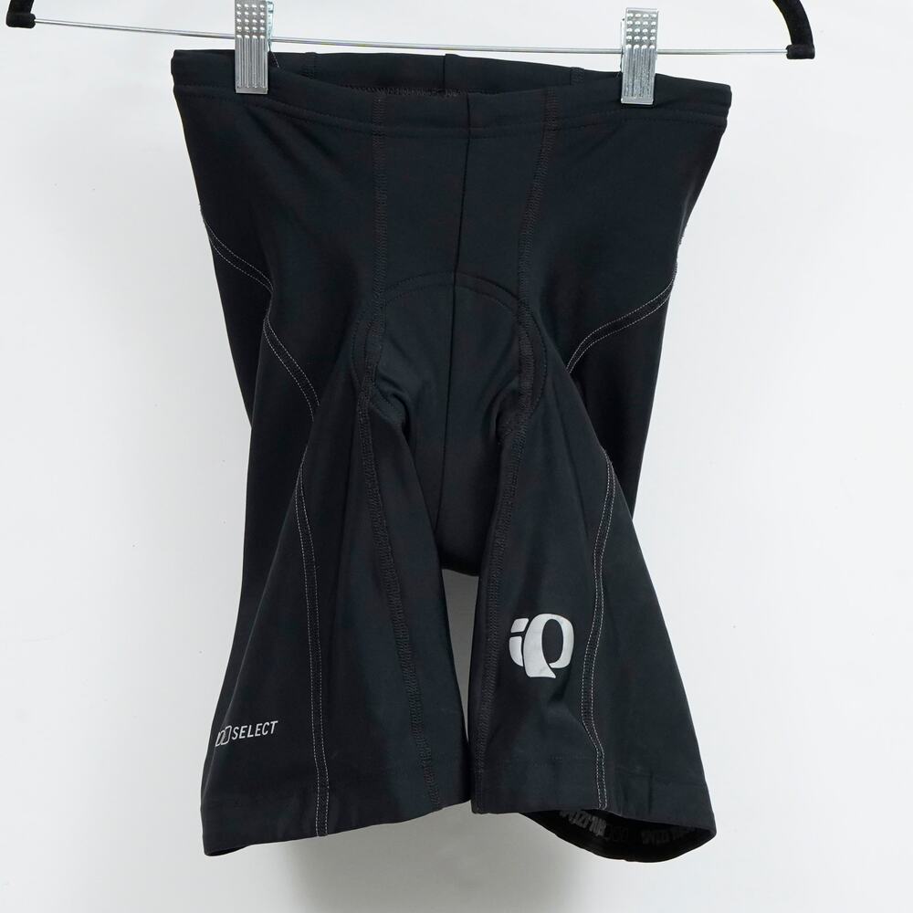 Pearl Izumi Select Series padded cycling shorts in black, men's size Small.